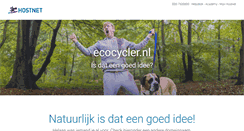 Desktop Screenshot of ecocycler.nl